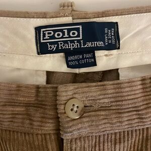 Polo Ralph Lauren, Andrew corduroy pants. 33x30*